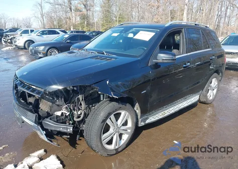 2012 Mercedes-Benz Ml 350 4Matic from USA, damaged, VIN 4JGDA5HB3CA012347